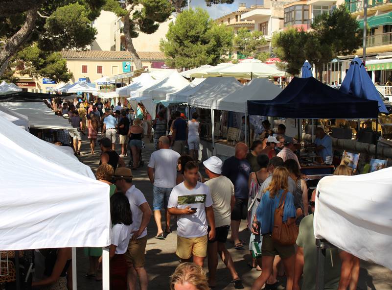 Mercado de Porto Cristo en la Guía de Mallorca